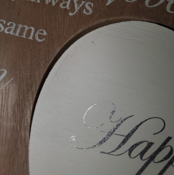 NIB 3D Heart Shaped Wedding Anniversary Memento with Reversible Number Heart - Picture 11 of 13